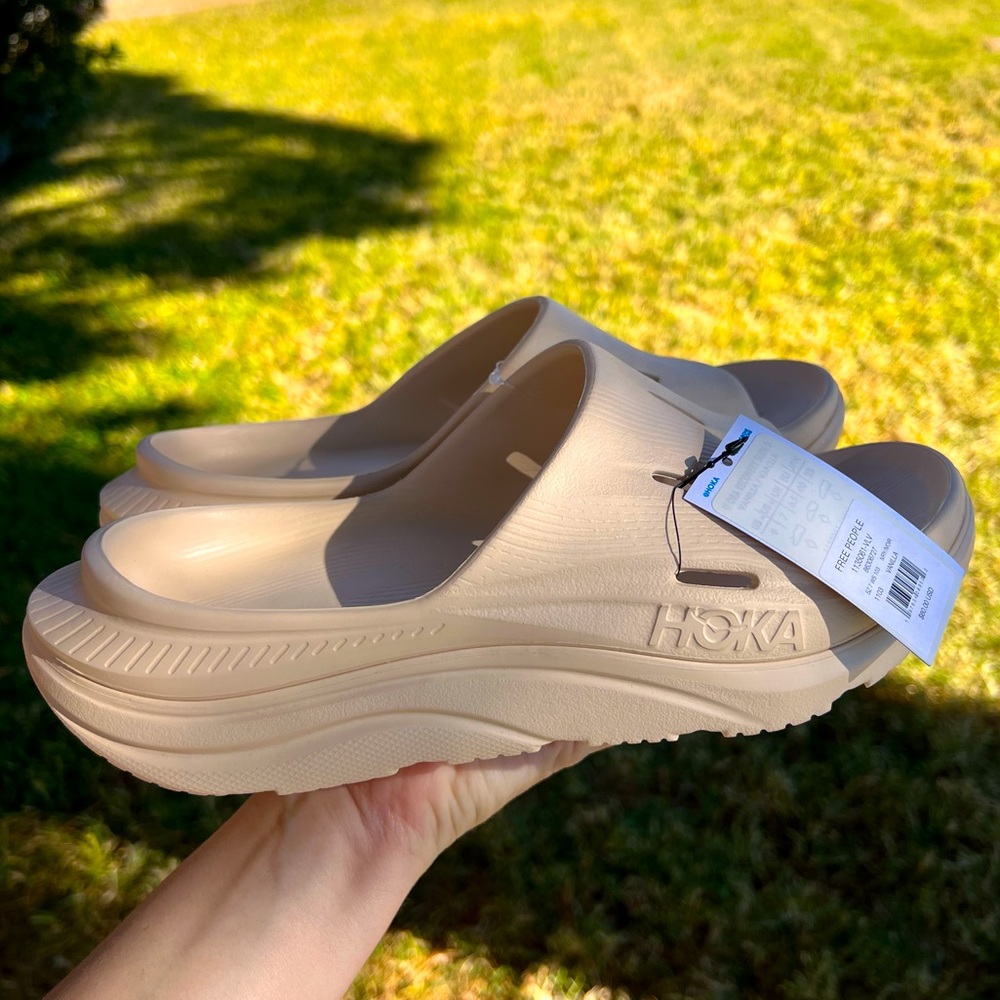 NEW! FREE PEOPLE HOKA Ora Recovery Slide 3, Size 10 Men’s